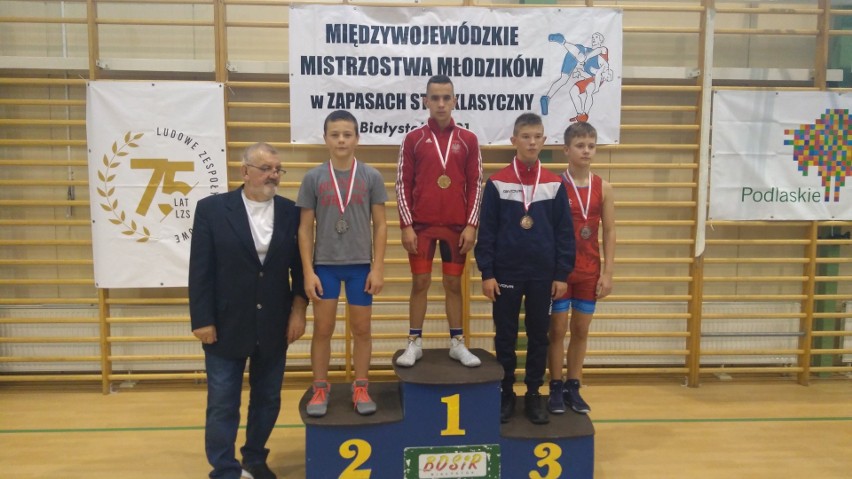 Na stopniu nr 2 Filip Wnorowski (KS Wschód)