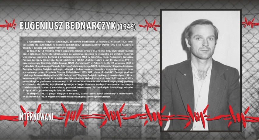 Kim byli działacze opozycji internowani w ośrodku odosobnienia Kielce-Piaski?
