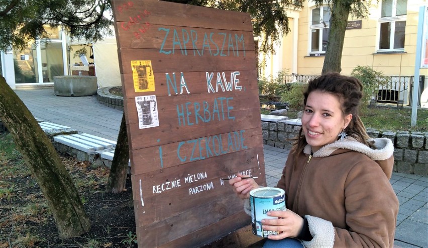 Kawiarnię Kawa u Agaty otworzyła Agata Rowecka - absolwentka...
