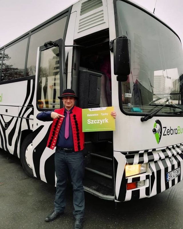 Autobusy firmy ZebraBus zaczną wozić narciarzy i turystów z Katowic, przez Tychy, do Szczyrku już w połowie grudnia