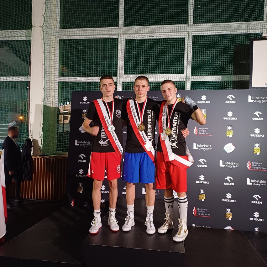 Bokserzy z Radomia wracają z medalami! Mamy trzech mistrzów Polski. Zobacz zdjęcia 
