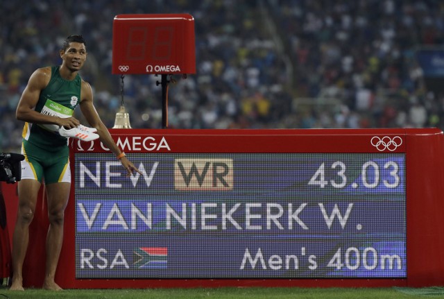 Wayde van Niekerk i jego imponujący rekord świata w finale biegu na 400 metrów