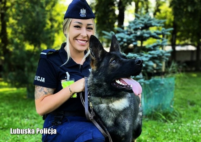 Lubuska policja ma kolejne dwa psy patrolowo- tropiące.