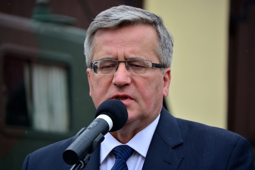 Prezydent Komorowski w Lublinie: Spotkał się z żołnierzami [ZDJĘCIA, WIDEO]