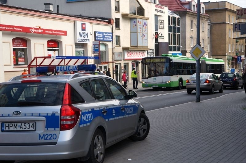 Dziż przed godziną 9 rano tuż przed przystankiem kierowca...