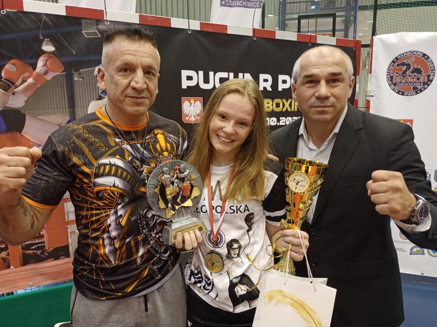 Sądeczanka Gabriela Migda z Pucharem Polski w kickboxingu! [ZDJĘCIA]