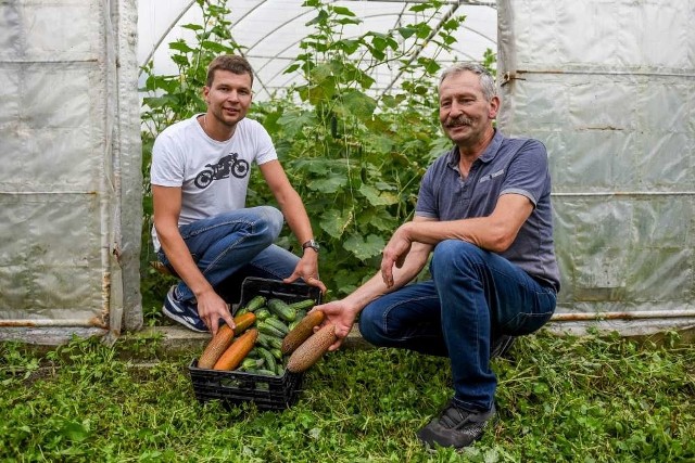 Michał Szajbe wraz z ojcem rozwinął nietypowy biznes warzywny