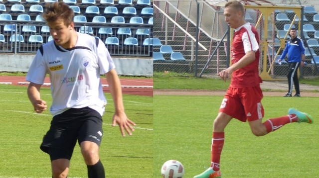 Młodzi piłkarze Bałtyku (z lewej) i Gwardii intensywnie przygotowują się do rundy wiosennej juniorskich rozgrywek.