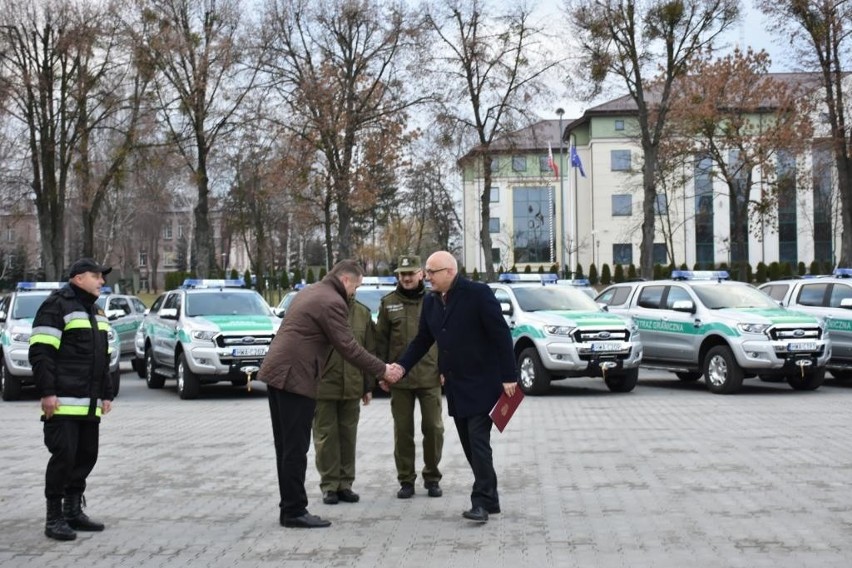 Minister Brudziński w Nadbużańskim Oddziale Straży Granicznej w Chełmie (ZDJĘCIA)