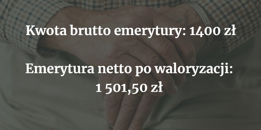 Kwota brutto emerytury na 28.02.2023 r.: 1 400 zł...