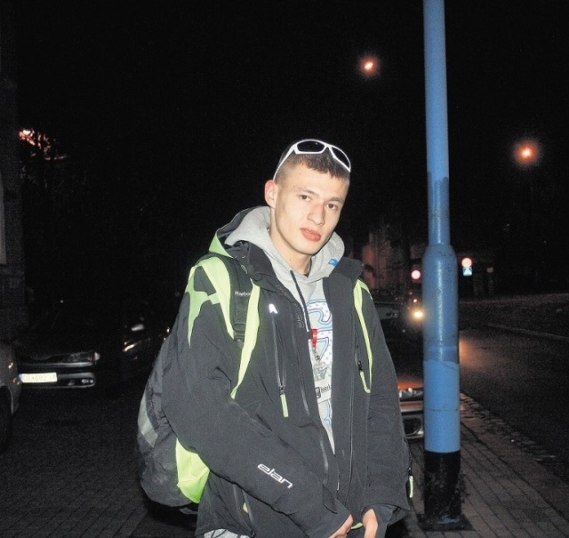 Rafał Skop, 23-letni barman z Legnicy, chce zmienić swoje życie