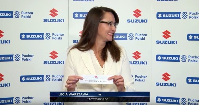 Renata Kaznowska, wiceprezydent Warszawy losowała pary