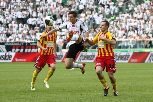 Korona przegrała w wyjazdowym meczu z Legią Warszawa 0:1.