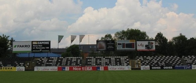 Stadion Sandecji w Nowym Sączu