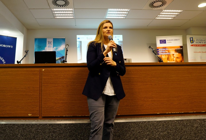 Młodzi Europejczycy opanowali Arenę Lublin. Zobacz zdjęcia ze Zjazdu Szkolnych Klubów Aktywnego Europejczyka
