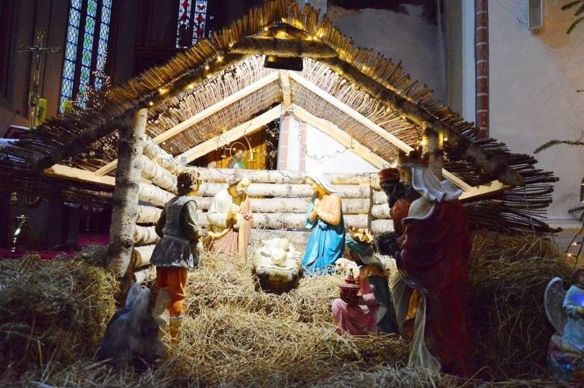 Szopka bożonarodzeniowa w Sławnie w kościele Mariackim [ZDJĘCIA]