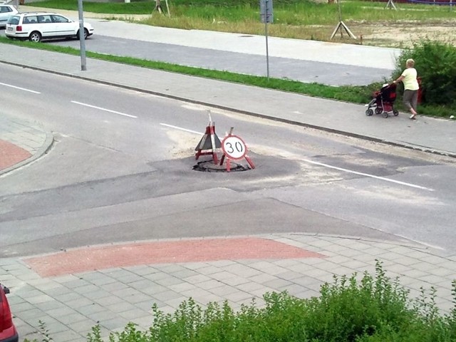 Studzienka na osiedlu TBS.