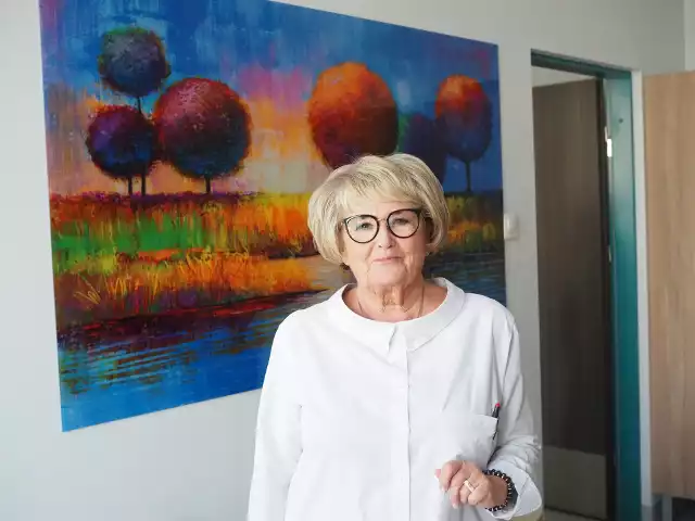 Mgr Elżbieta Sobolewska, mikrobiolog, od 1971 roku pracuje w szpitalu im. Kopernika.
