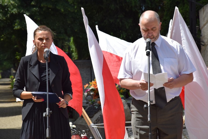 Uroczystości odbyły się na Starym Cmentarzu w Jarosławiu,...