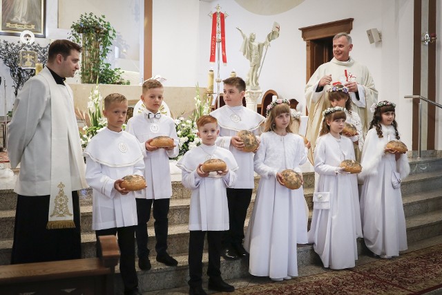Komunia w parafii świętego Judy Tadeusza w Starachowicach