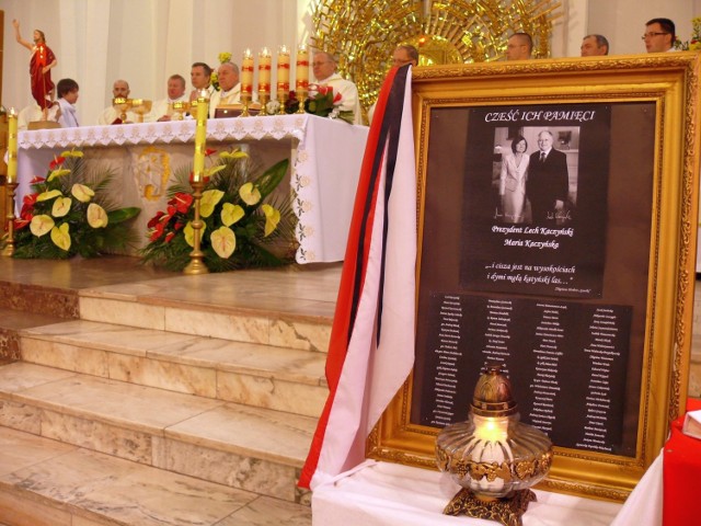 Podczas mszy świętej odprawionej w niedziele w bazylice konkatedralnej w Stalowej Woli.