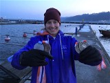 Aleksandra Bednarek Złote medale wywalczone w bardzo zimnej wodzie