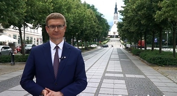 Prezydent Częstochowy, Krzysztof Matyjaszczyk apeluje do pielgrzymów