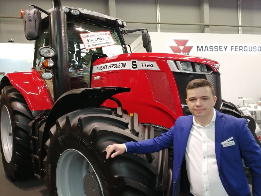 Agrotech 2019 w Kielcach. Cudne i mega nowoczesne ciągniki zachwycają 