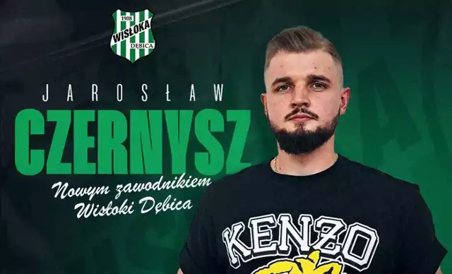 Jarosław Czernysz trenował z Wisłoką od stycznia i wreszcie został potwierdzony do gry. To czwarty nowe zawodnik, który zimą trafił na Parkową