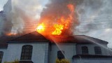 Pożar kościoła w Nieboczowach. To mogło być podpalenie - mówią strażacy ZDJĘCIA