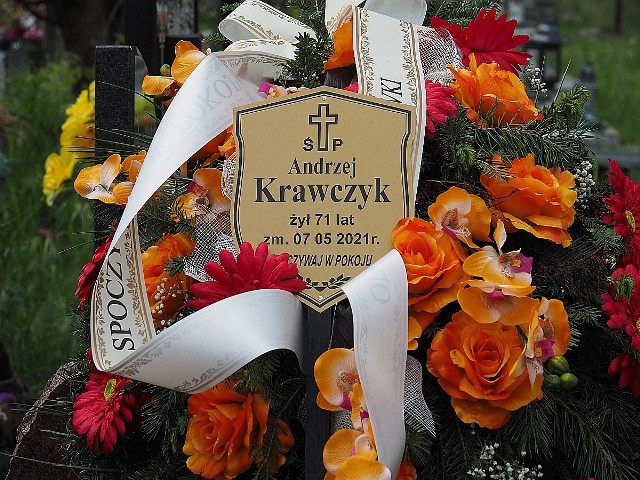 Pogrzeb Andrzeja Krawczyka, brata Krzysztofa Krawczyka.