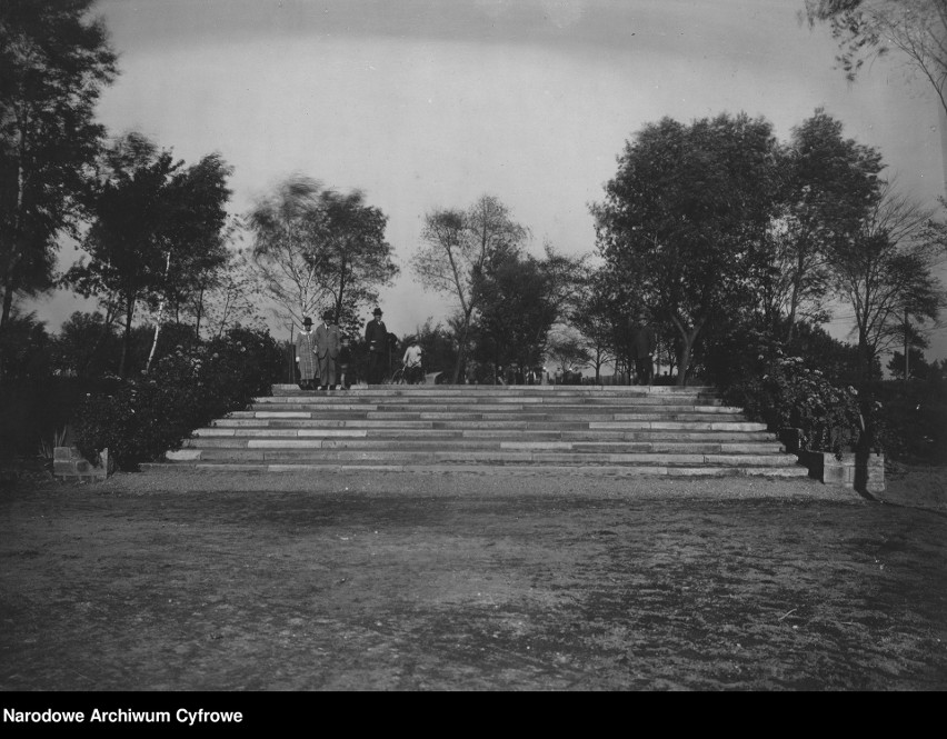 Park Kościuszki w Katowicach... 100 lat temu