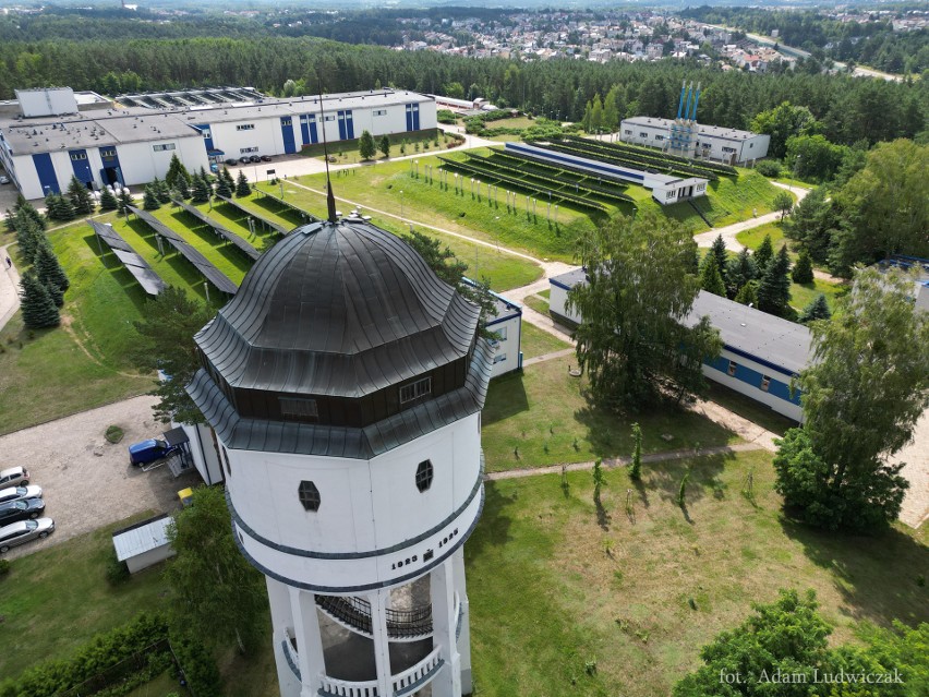 Farma fotowoltaiczna w stacji wodociągów na Pietraszach