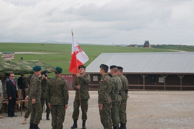 Nasi żołnierze w Kosowie.