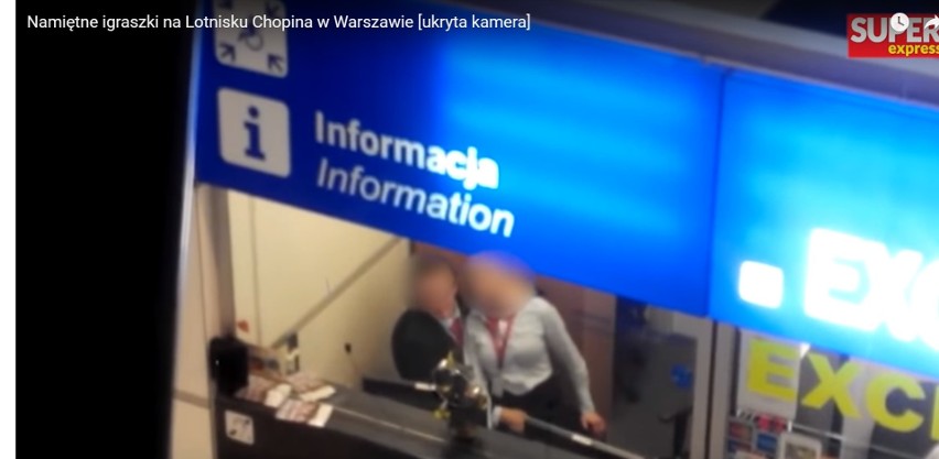 Czy para uprawiała seks na lotnisku Chopina, czy tylko się...