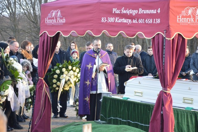 Pogrzeb Damiana Metzy, zawodnika GKS Cartusia