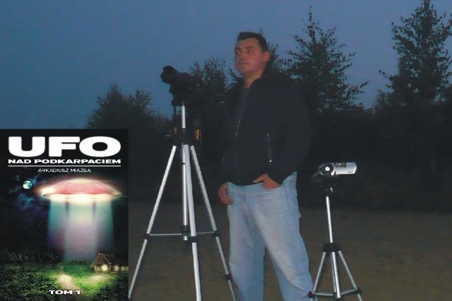 Arkadiusz Miazga napisał pierwszą książkę o obserwacjach UFO w Podkarpackiem.