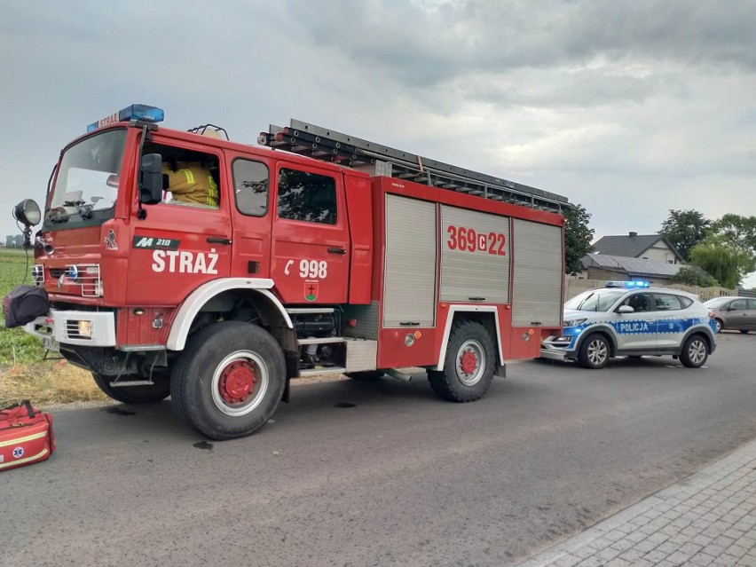 Do wypadku doszło w czwartek (15.06.2023) w gminie Lubraniec...