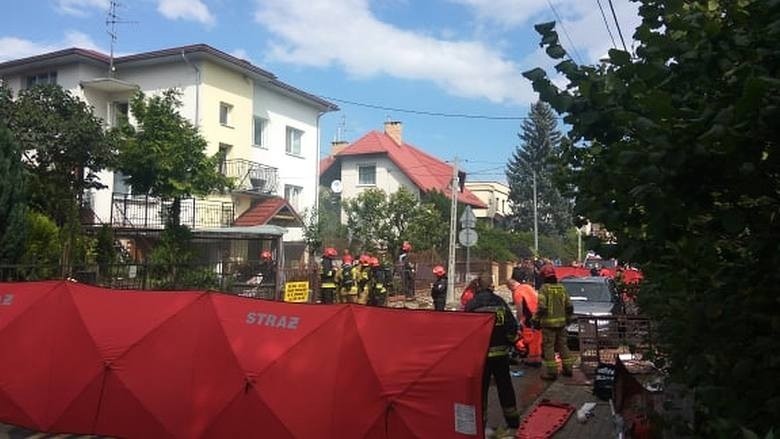 Wybuch w domu przy ulicy Kasztanowej. Zginęły cztery osoby,...