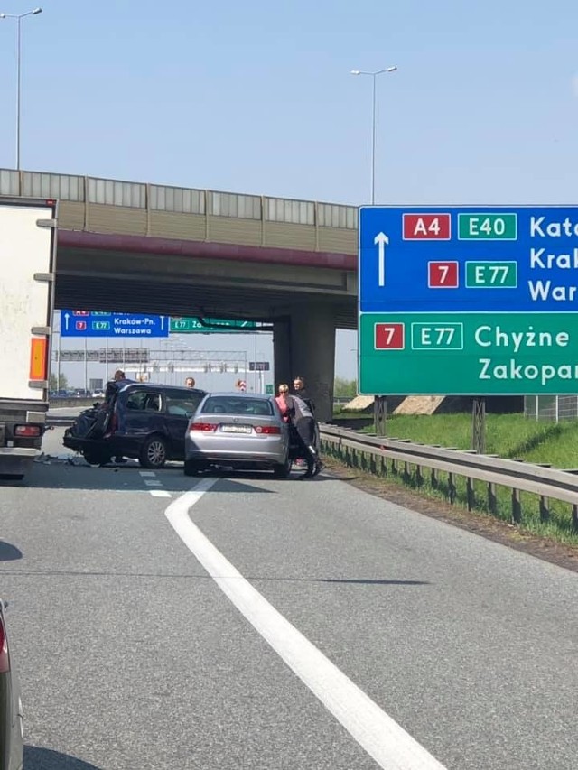 Korek na A4. Problemy na obwodnicy Krakowa