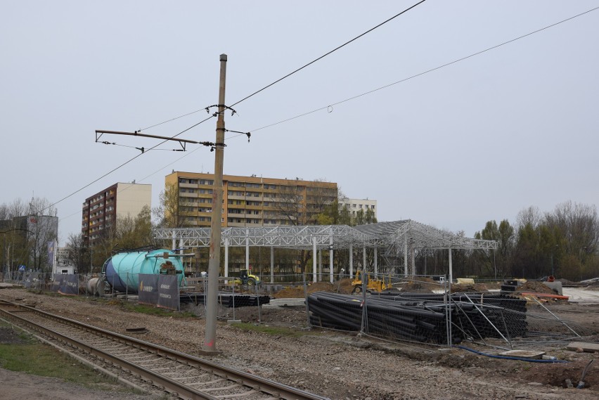 Budowa Centrum Przesiadkowego "Zawodzie" w Katowicach