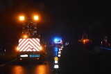 Wypadek na autostradzie A1 w pobliżu Torunia [zdjęcia]