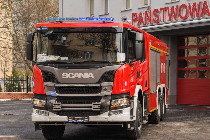 Lublin. Strażacy wyjadą do działań nowym 25-tonowym olbrzymem