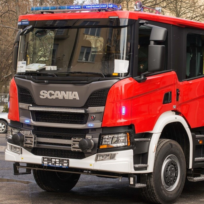 Lublin. Strażacy wyjadą do działań nowym 25-tonowym olbrzymem