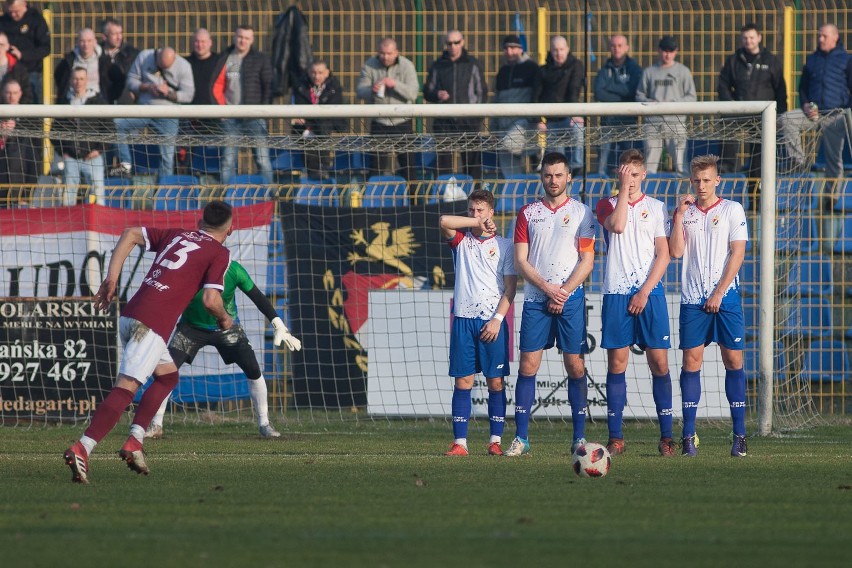 Gryf Słupsk - Kaszubia Kościerzyna 1:2 (0:1) [zdjęcia]