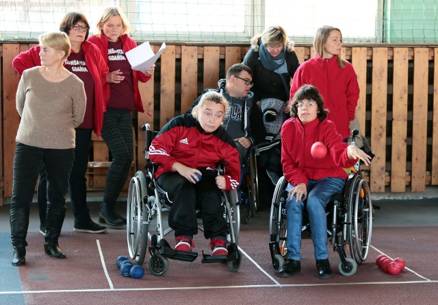 W harmonogramie  programu "W stronę samodzielności" są zajęcia rekreacyjno-sportowe dla osób niepełnosprawnych z Grudziądza