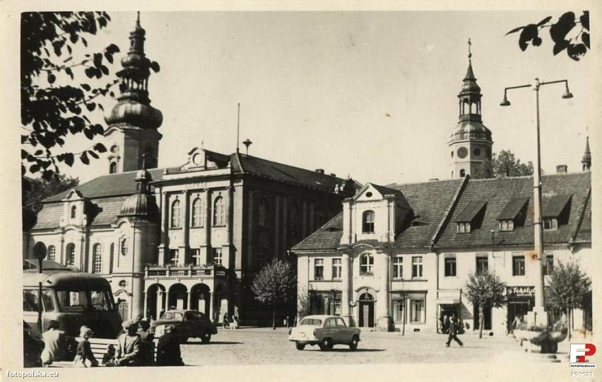 Rynek w Pszczynie (1956-1962).