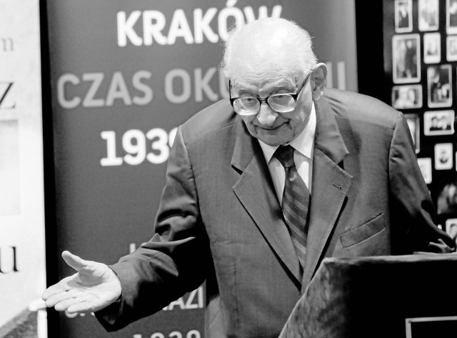 Prof. Władysław Bartoszewski był częstym gościem w Krakowie