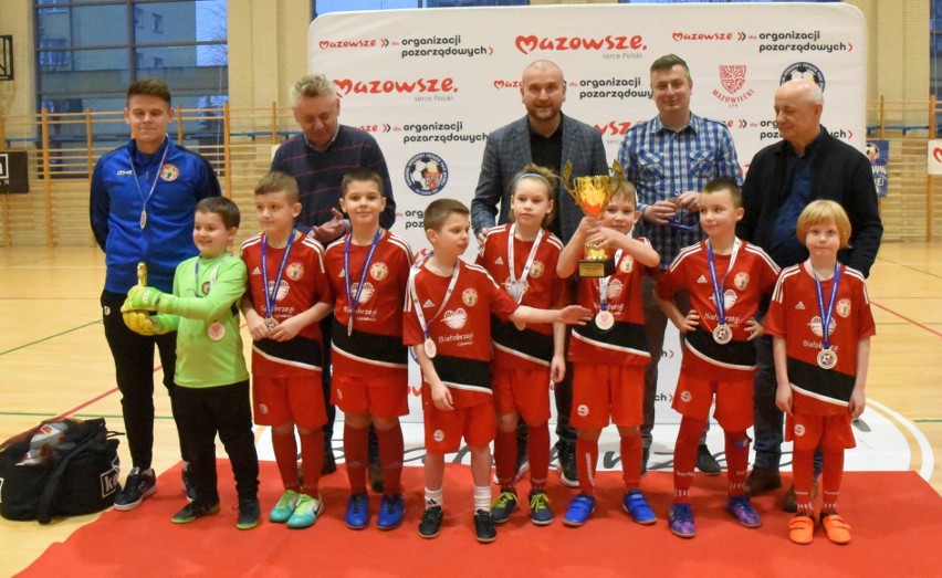 Zwycięska drużyna Pilicy Białobrzegi
