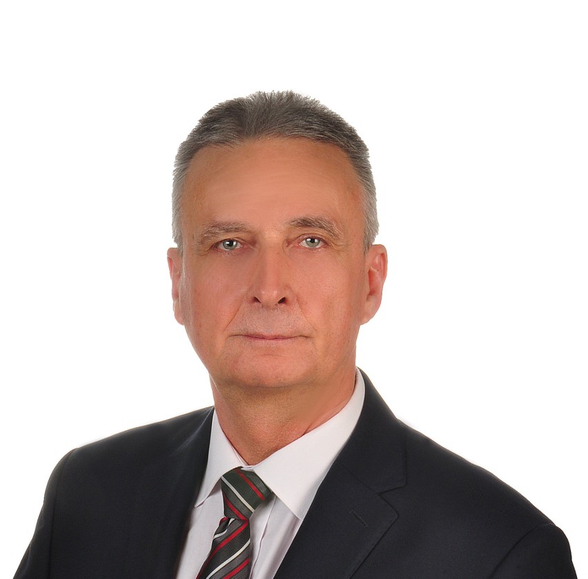 Marek Kasprzyk, kandydat na burmistrza Działoszyc.